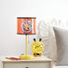 Idea Nuova Spongebob Stick Table Kids Lamp with Pull Chain, Themed Printed Decorative Shade