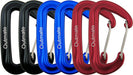 Hammock Carabiner Clip,12Kn 7075 Aluminium Alloy Carabiners,Heavy Duty Clips 2645Lbs/1200Kg,Perfect Gear for Hammocks Camping Hiking Keyring and Utility