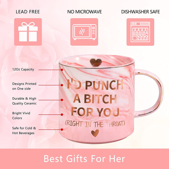 Valentines Day Gifts for Her,Gifts for Women Wife Sisters Friends,12 OZ Funny Coffee Mug,Christmas Birthday Mothers Day Gifts for Women,Anniversary Engagement for Girlfriend Teenage Girls