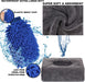 22Pcs Car Wash Cleaning Tools Kit Car Detailing Set with Blue Canvas Bag Collapsible Bucket Wash Mitt Sponge Towels Tire Brush Window Scraper Duster Complete Interior Car Care Kit