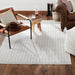 Wanda June Home Squares with Fringe Area Rug, Blue, 5'2" X 7'2" by Miranda Lambert