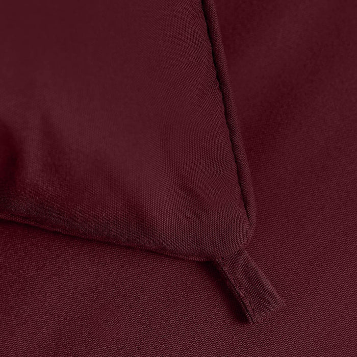 Comforter Duvet Insert - Quilted Comforter with Corner Tabs - Box Stitched down Alternative Comforter (Queen, Burgundy/Red)