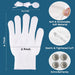 LED Gloves for Kids Cool Toys Boy Toys Flashing Gloves and Shoelaces with 6 Modes Light up Toys for 8-10 Years Old Boys Fun Toys Gifts for Dances, Performances and Birthday Parties