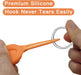 Airtag Holder, Silicone Air Tag Case with Keychain, 4 Pack