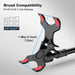Gooseneck Cell Phone Holder, Universal 360 Flexible Phone Stand Lazy Bracket Mount Long Arms Clamp for Phone 13 Pro Xs Max XR X 8 7 6 6S plus and Other 3.5~6.7'' Device (Black)…