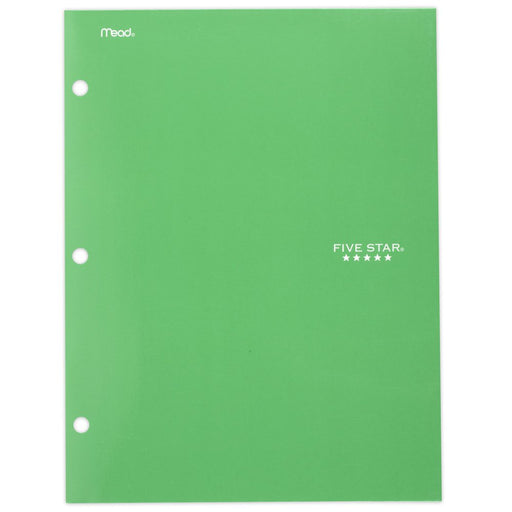 Five Star 4-Pocket Paper Folder, Assorted Colors, 6 Pack (38058)