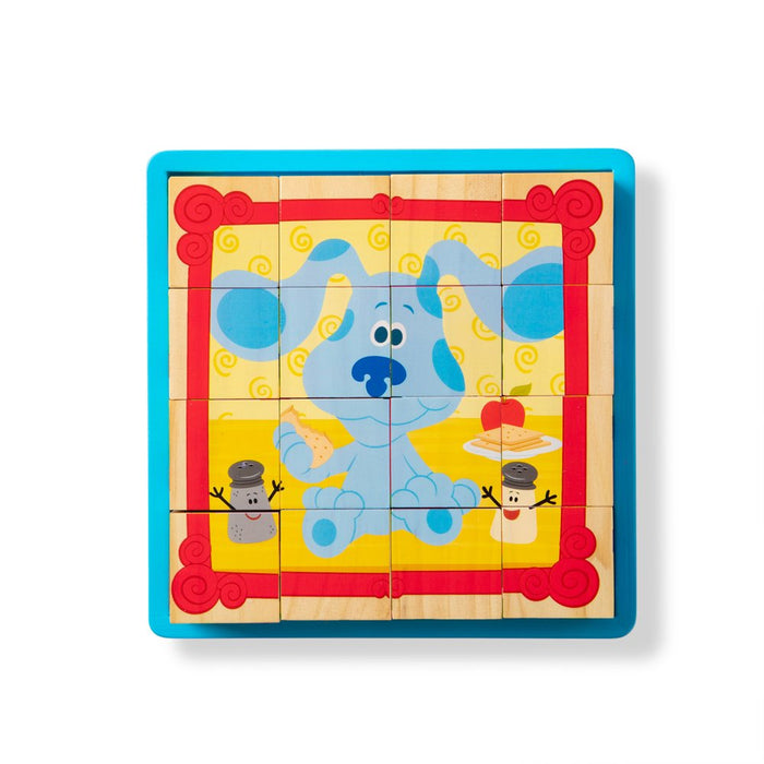 Blue'S Clues & You! Wooden Cube Puzzle (16 Pieces)
