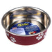 Loving Pets Bella Small Bowl, Merlot