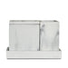 Better Homes & Gardens Faux Marble 4 Piece Vanity Organizer Set with Magnetic Side, White