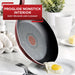 T-Fal Easy Care Nonstick Cookware, 20 Piece Set, Red, Dishwasher Safe