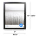 8X10 Black 0.5" Gallery Wall Picture Frame, Set of 6