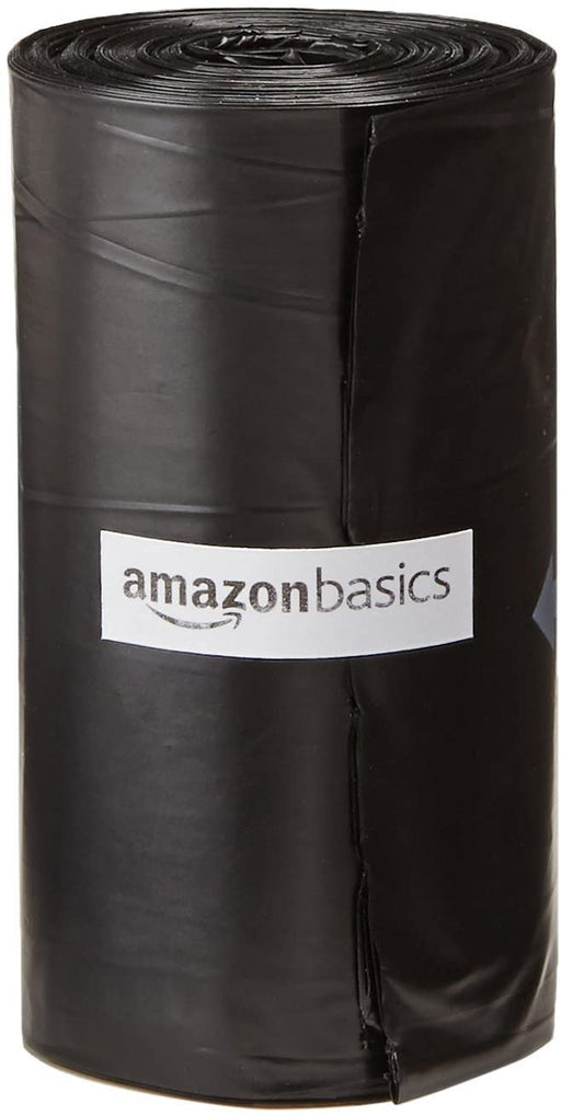 Unscented Standard Dog Poop Bags with Dispenser and Leash Clip, 13 X 9 Inches, Black - 60 Rolls (900 Bags)