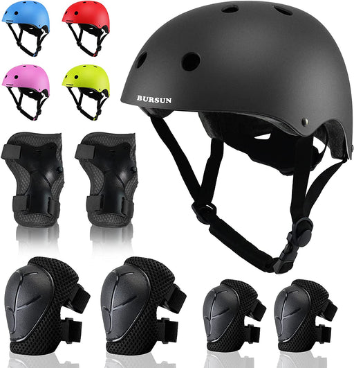 Kids Bike Helmet Ventilation & Adjustable Toddler Helmet for Ages 3-8 Kids Boys Girls Multi-Sport Helmet for Bicycle Skate Scooter, 5 Colors