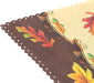 Pfrewn Autumn Scarecrow Pumpkin Sunflower Placemat Set of 4 Table Mat Fall Maple Leaf Birds Flower Place Mat Placemat 12" X 18" Dining Home Kitchen Table Decoration