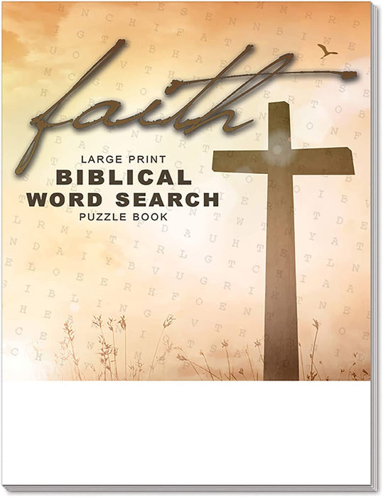 Large Print Word Search Puzzle Books in Bulk (25 Pack) - Bible Games for the Visually Impaired, Kids, Seniors - Dementia Activities - Word Search Gift for Nursing Home Residents