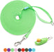 BAAPET 15 Ft 20 Ft 30 Ft 50 Ft 100 Ft Long Dog Training Leash for Dog Training, Play, Camping, or Backyard Lead with Training Clickers for Small, Medium and Large Dogs or Cats (30 Feet, Purple)