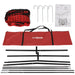 7 X 7' Baseball Softball Net Practice Hitting Pitching Batting & Catching W/ Bag