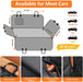 Dog Seat Cover Car Seat Cover for Pets 100% Waterproof Pet Seat Cover Hammock 600D Heavy Duty Scratch Proof Nonslip Durable Soft Pet Back Seat Covers for Cars Trucks and Suvs