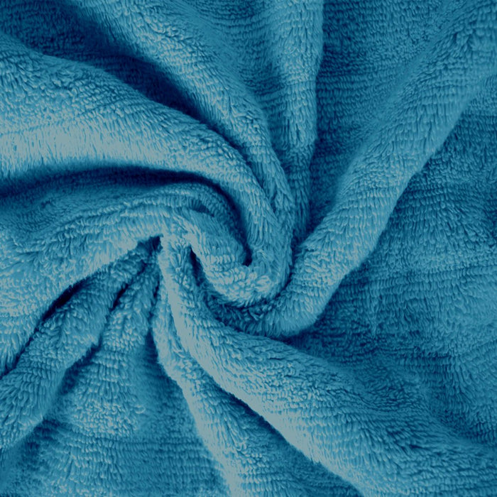Mainstays Performance Textured Bath Sheet, 62" X 30", Cool Water