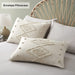 Oli Anderson Tufted Duvet Cover Queen Size, Soft and Lightweight Duvet Covers Set for All Seasons, 3 Pieces Boho Embroidery Shabby Chic Bedding Set (Beige, Queen, 90’’ X 90’’)