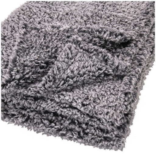 Mainstays Sherpa Throw Blanket - 50" X 60", Gray