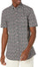 Men'S Standard-Fit Short-Sleeve Printed Poplin Shirt