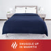 Sunbeam Heated Electric Blanket, Bedding, Queen, Fleece, Poseidon Blue