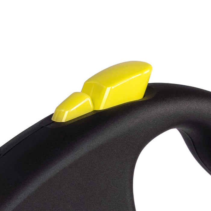 Flexi FUN Neon Retractable Dog Leash, Medium, up to 44Lbs