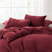 Full Size Sheets Set Burgundy - Soft 1800 Bedding Microfiber Sheets Full Size Bed, 4 Pieces Full Bed Sheets