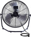 20" High Velocity Industrial Fan, Black,