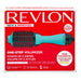 Revlon One-Step Hair Dryer & Volumizer 4.25" Nylon Hot Air Brush, Ionic, Mint