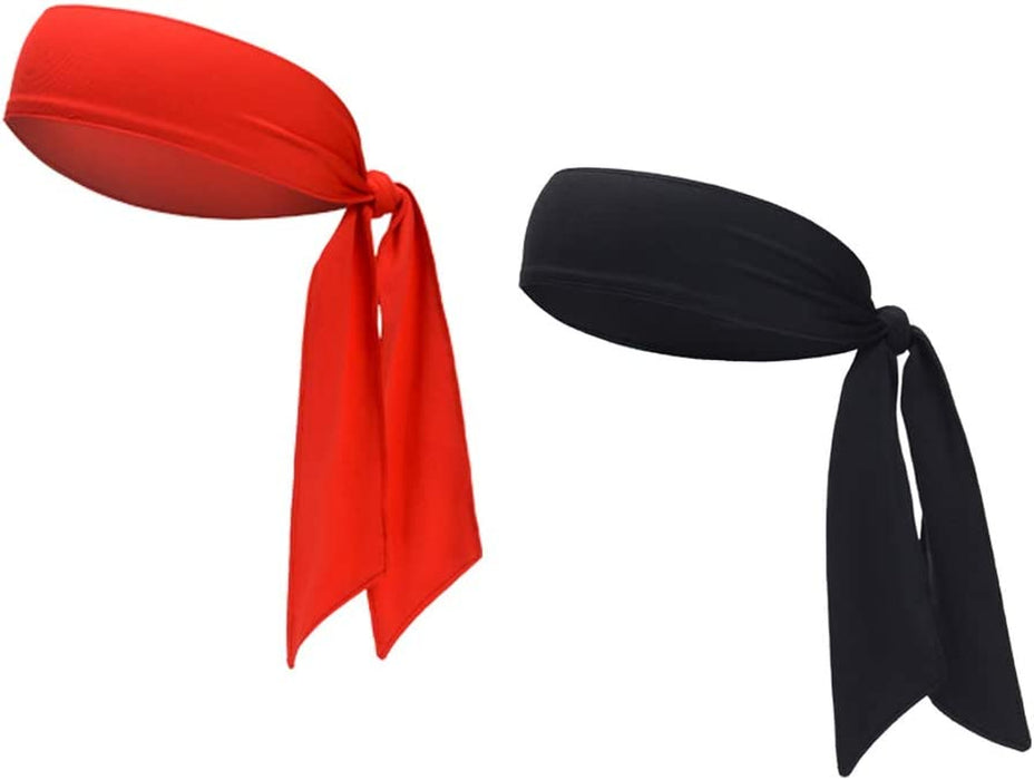Sports Headband - Head Tie Tennis Tie Hairband - Sweatbands Headbands Wristbands Head Wrap - Ideal for Working Out,Tennis