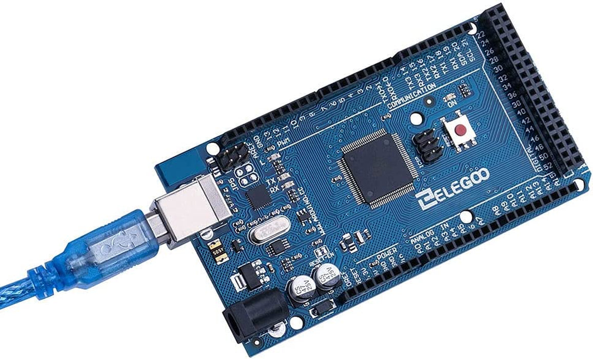 MEGA R3 Board Atmega 2560 + USB Cable Compatible with Arduino IDE Projects Rohs Compliant