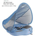 Baby Swimming Float Ring Swim Trainer Non-Inflatable Sunshade Kids Float Lying Swimming Pool Toys Bathtub for Accessories
