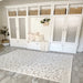 My Texas House Rosalie Rosalie, Transitional Transitional, Floral, Woven Area Rug, 5'2" X 7'6"