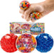 Beadeez Squishy Stress Relief Balls (3 Pack) - Colorful Squeeze Stretch Balls with Water Beads - Sensory Fidget Toys for Kids and Adults - Increase Focus, Great for ADHD, Autism, Anxiety