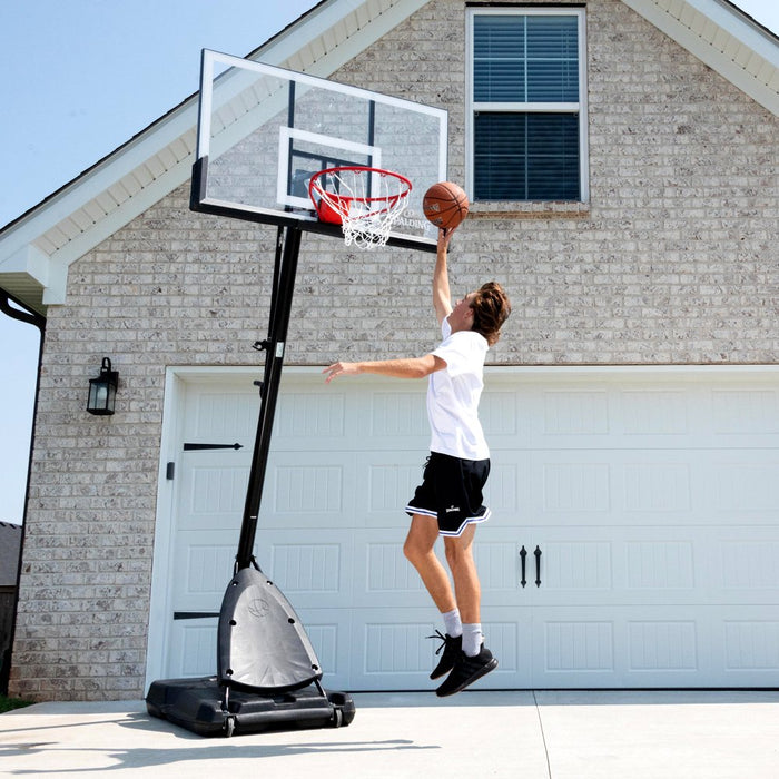 54 In. Shatter-Proof Polycarbonate Exacta Height® Portable Basketball Hoop System