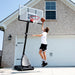 54 In. Shatter-Proof Polycarbonate Exacta Height® Portable Basketball Hoop System