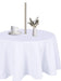 Outdoor and Indoor Tablecloth - Washable Waterproof Wrinkle Free Table Cloth with Zipper and Umbrella Hole for Spring/ Summer/ Party/ Picnic/ BBQS/ Patio (Round 60 Inch, Grey)
