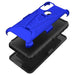 GW USA Case for Motorola Moto G Pure Case with Tempered Glass Screen Protector Hybrid Cover with Kickstand Phone Belt Clip Holster - Blue
