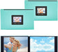 Photo Album 4X6 500 Pockets Photos, Extra Large Capacity Family Wedding Picture Albums Holds 500 Horizontal and Vertical Photos (500Pockets, Teal)