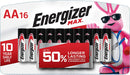 AA Batteries, Max Double a Battery Alkaline, 24 Count