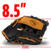 8.5 In. Performance Tee Ball Glove, Black/Tan, Right Hand Throw