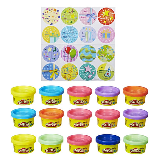 Play-Doh Party Bag Includes 15 Colorful Cans, 1 Ounce