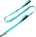 Max and Neo Double Handle Traffic Dog Leash Reflective - We Donate a Leash to a Dog Rescue for Every Leash Sold (Pink, 4 FT)