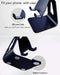 Adjustable Cell Phone Stand, Creadream Phone Stand, Cradle, Dock, Holder, Aluminum Desktop Stand Compatible with Phone Xs Max Xr 8 7 6 6S plus SE Charging, Accessories Desk,All Mobile Phones-Navy Blue