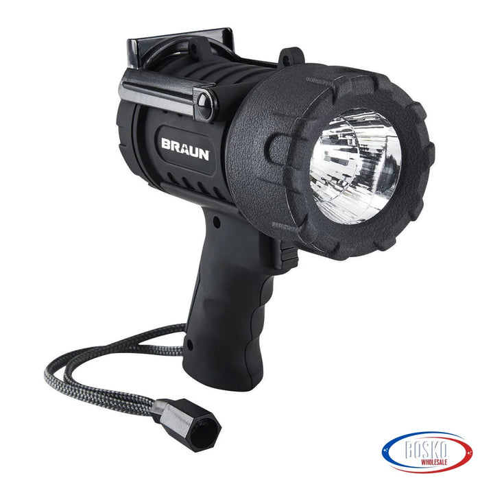 Waterproof LED Spotlight - 400 Lumen with Rechargeable Battery