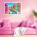 1000 Piece Puzzle for Adults, Anti-Glare Surface Vibrant Colors, Extra-Thick Blue Cardboard Jigsaw Puzzle for Adults and Kids 27.6"X 19.7" Colorful Venetian Houses