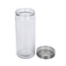 Mainstays Glass Storage Canisters with Stainless Steel Lids, 4 Piece Set