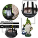 Garden Gnomes Decorations for Yard with Lantern Solar Light, 13" Cute Large Moss Garden Sculptures & Statues Outdoor Lawn Ornaments Garden Gifts for Spring Front Porch Patio